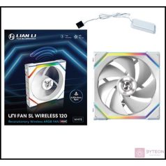   Ventilátor Lian Li UNI FAN SL Wireless ARGB PWM - 120mm, fehér