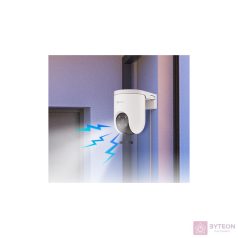   EZVIZ H8C PoE kültéri kamera, 2K, 3MP, Ethernet kábel, színes éjszakai, 360°, 2 irányú beszéd, sziréna, 512 GB-ig