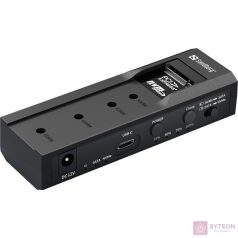   SANDBERG USB dokkoló, USB 3.2 Cloner and Dock for M2 + NVMe + SATA