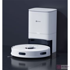   EZVIZ RE4 Plus Smart robotporszívó dokkolóval felmosó funkcióval, 45W 4000Pa, üzemidő 240 perc háziállat szőreltávolítás