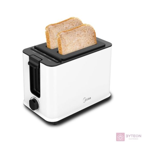 MIDEA MT-RP2L09W kenyérpirító, teljesítmény: 950W, 6 pirítási fokozat, stop/újramelegítés/kiolvasztás, megszakítás 1,4kg