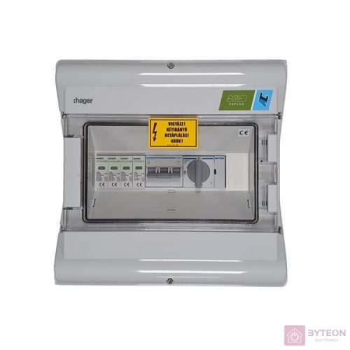 Hager AC doboz 3 fázis, T2, 32A