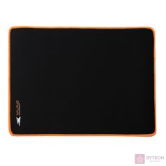   Baracuda W029915 WALRUS-L, BGMP-21 fekete/narancs szegély gamer szövet egérpad 400x300mm