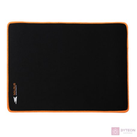 Baracuda W029915 WALRUS-L, BGMP-21 fekete/narancs szegély gamer szövet egérpad 400x300mm