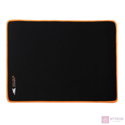Baracuda W029915 WALRUS-L, BGMP-21 fekete/narancs szegély gamer szövet egérpad 400x300mm