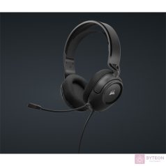   CORSAIR Vezetékes Headset, HS35 v2 Gaming, Multiplatform, carbon