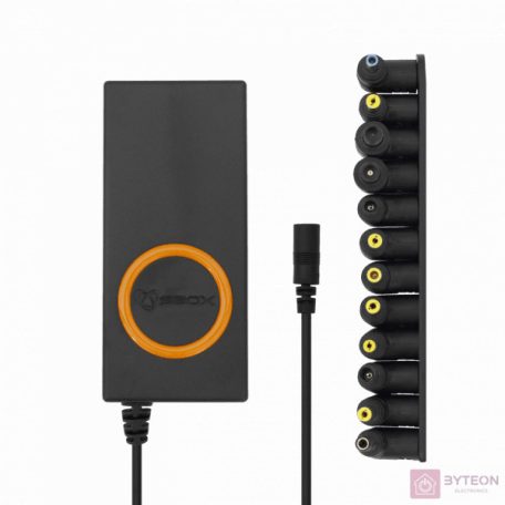 SBOX Notebook töltő, LAPTOP ADAPTER 90W