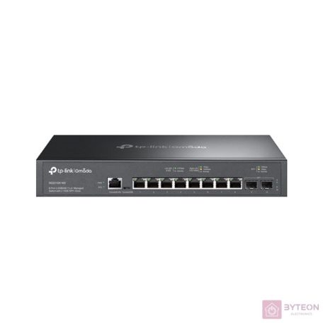 TP-LINK Switch 8x2.5Gbps + 2x10G SFP+ + 1xkonzol port + 1xMicro-USB port, Menedzselhető Rackes, SG3210X-M2