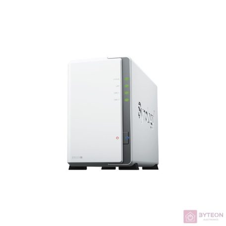 SYNOLOGY NAS 2 fiókos DS223j 2x8TB HDD-vel, Realtek RTD1619B 4x1,7GHz, 1GB DDR4, 1x1GbE, 2xUSB3.2Gen1