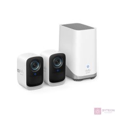   ANKER EUFYCAM3C S300 Biztonsági Kamera Rendszer (2+1) 4K, AI Arcfelismerés, Beépített lámpa, kültéri - T8881321