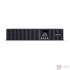   CYBERPOWER UPS, 1000VA/900W, 8xC13, színes LCD, szünetmentes, tiszta színuszos, online kettős konverzió, rack/tower