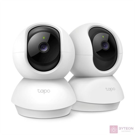 TP-LINK Wireless Kamera Cloud beltéri éjjellátó, TAPO C210P2 (2-PACK)