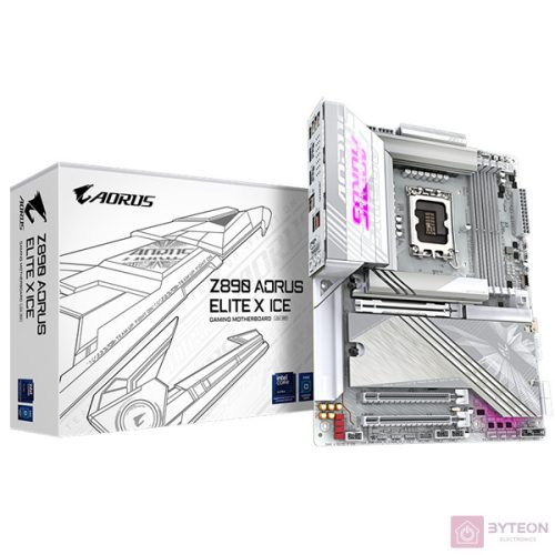 GIGABYTE Alaplap S1851 Z890 AORUS ELITE X ICE INTEL Z890, ATX
