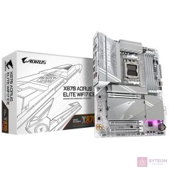   GIGABYTE Alaplap AM5 X870 AORUS ELITE WIFI7 ICE AMD X870, ATX