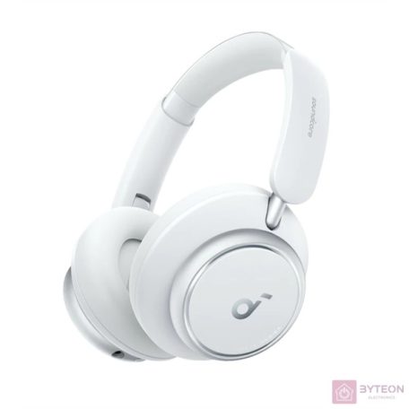 ANKER Vezeték Nélküli Fejhallgató, Soundcore Q45, Aktív Zajszűrő, fehér - A3040G21
