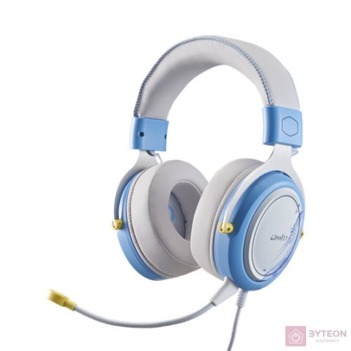 COOLER MASTER Vezetékes Fejhallgató CH-331 CHUN-LI Gaming Headset, 7.1 hangzás, USB-s, fehér