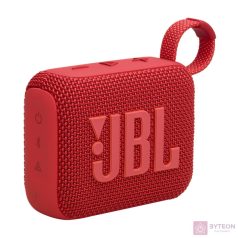   JBL Go 4 (hordozható, vízálló, bluetooth hangszóró), piros