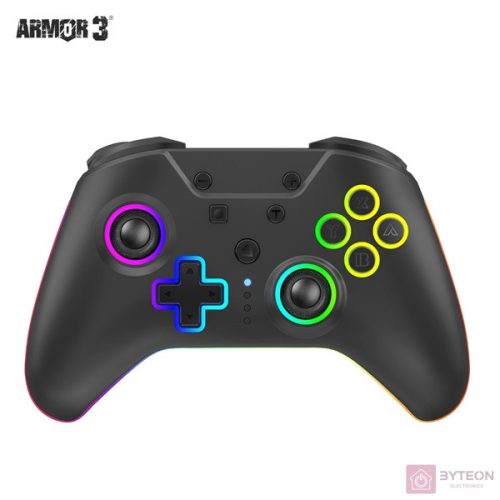 ARMOR3 NURIVAL Nintendo Switch Kiegészítő Vezeték Nélküli "Hall Effect" Stick kontroller, Fekete