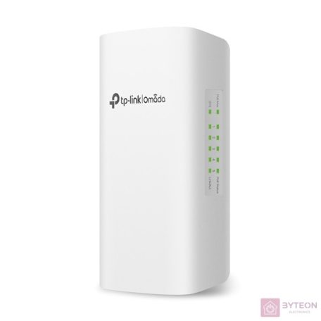 TP-LINK Switch 5x1000Mbps(1xPOE++/4xPOE+) Kültéri Műanyagházas (Omada), SG2005P-PD