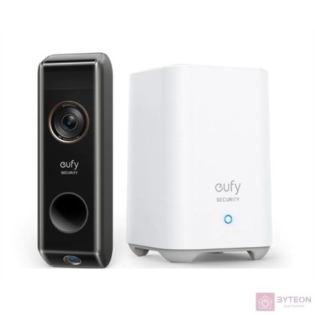 ANKER EUFY S330 Kapucsengő + Vezérlő Központ, Video Doorbell + HomeBase2, HD(2K), WiFi-s, kültéri  - E8213G11