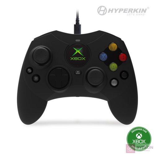 HYPERKIN Duchess Xbox Series|One/Windows 11|10 fekete Xbox liszenszelt Vezetékes kontroller, Fekete