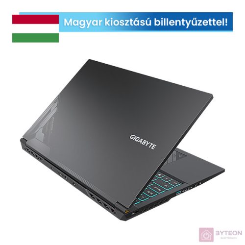 GIGABYTE G5 MF 15.6" FHD (144Hz), Intel Core i7-13620H (10C/4.9Ghz), 16GB, 1TB SSD, RTX 4050, Magyar billentyű