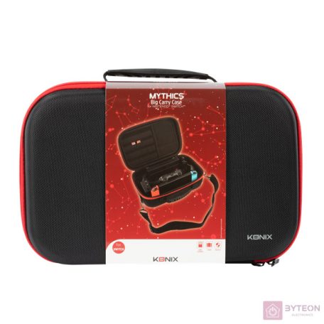 KONIX - MYTHICS Nintendo Switch/Lite/OLED Táska, Fekete