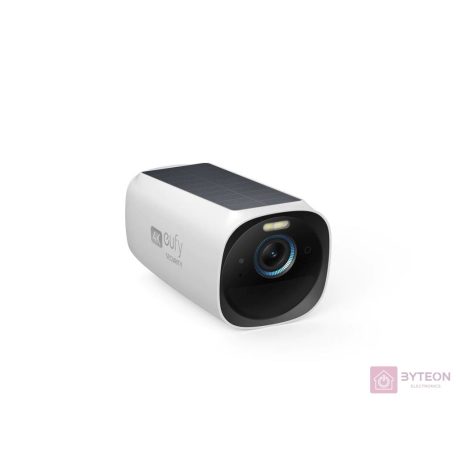 ANKER EUFYCAM3 S330 Kamera 4K, Beépített Napelem, Akkumulátoros, Mozgásérzékelő, WiFi-s, vízálló, kültéri - T81603W1