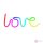 FOREVER LIGHT Neon LED dekorációs RGB lámpa LOVE, USB, távirányító, MUSIC SYNC, szabályozható, TIMER