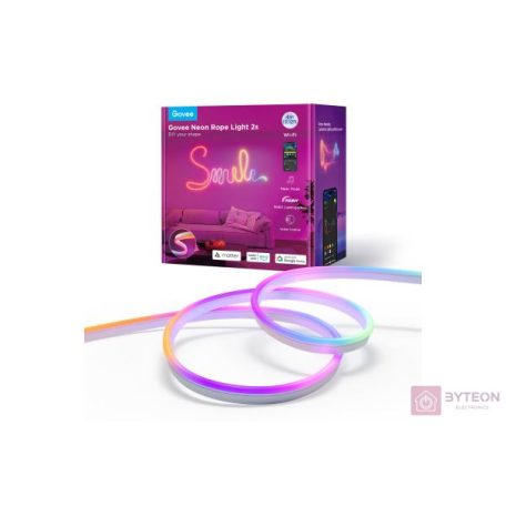 Govee Neon szalagfény 2 (4 m) Fehér