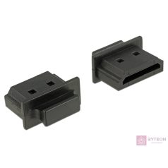   Delock Porvédo HDMI-A típusú kimenethez fogantyúval 10 db fekete