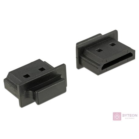 Delock Porvédo HDMI-A típusú kimenethez fogantyúval 10 db fekete