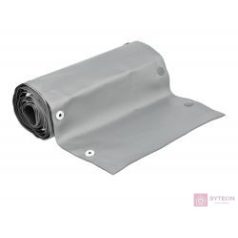   Delock Kábelkarmantyú patent szorítóval 2 m x 50 mm szürke / fekete