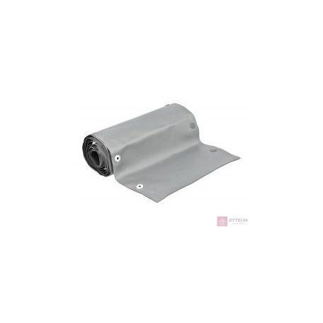 Delock Kábelkarmantyú patent szorítóval 2 m x 50 mm szürke / fekete
