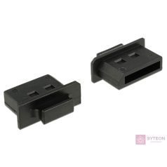   Delock Porvédő Displayport típusú kimenethez fogantyúval 10 db fekete