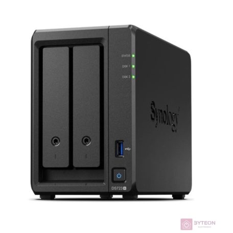 Synology DS723+ NAS System 2-Bay 8 TB inkl. 2x 4 TB Synology HDD HAT3300-4T