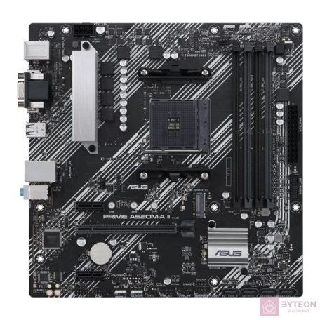 ASUS PRIME A520M-A II/CSM mATX Mainboard Sockel AM4 M.2/USB3.2/HDMI/DP/VGA