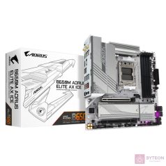   GIGABYTE B650M AORUS ELITE AX ICE mATX Mainboard Sockel AM5 HDMI/DP/USB-C/WIFI6E