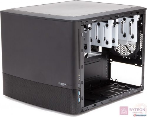 Fractal Design Node 804 (Ablakos) - Fekete