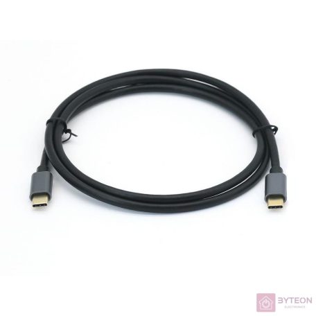 EQUIP 128354 USB 3.2 Gen 2 C auf C Kabel 1.0m PD100W 4K/60Hz 10Gbps Schwarz