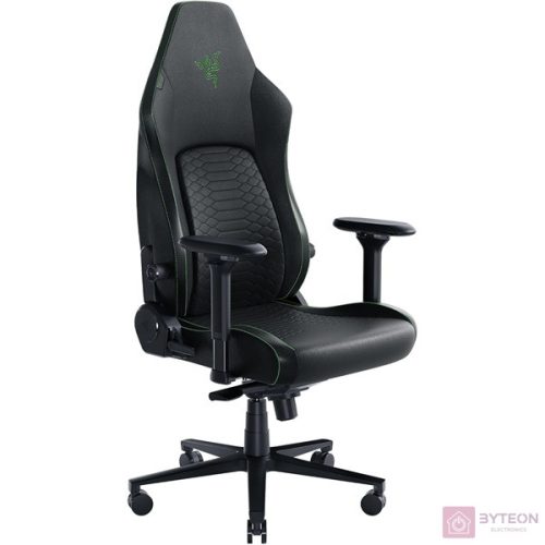 RAZER ISKUR V2 Schwarz / Grün - Gaming-Stuhl mit integrierter Lendenwirbelstütze