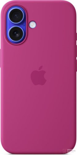 Apple Original iPhone 16 Silikon Case mit MagSafe - Fuchsia