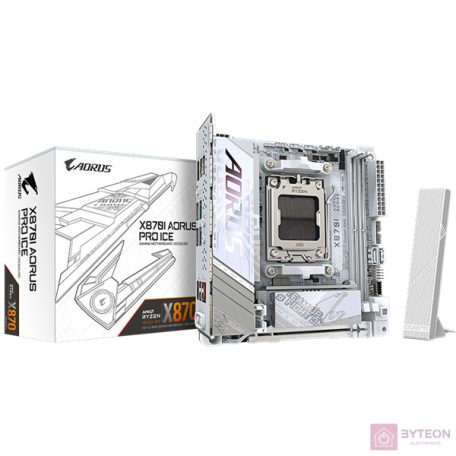 GIGABYTE X870I AORUS PRO ICE WIFI7 mITX Mainboard Sockel AM5 HDMI