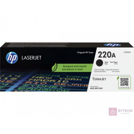 HP 220A / W2200A Original Toner Schwarz für ca. 2.000 Seiten