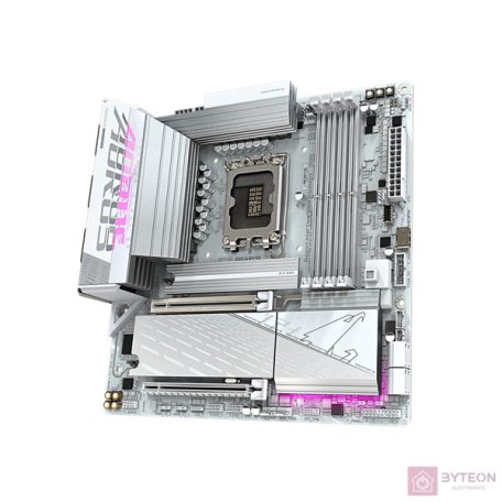 GIGABYTE B860M AORUS ELITE WIFI6E ICE mATX Mainboard Sockel 1851 DP/HDMI