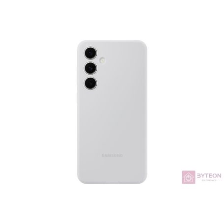 Samsung Silicone Case für Galaxy S24 FE grau