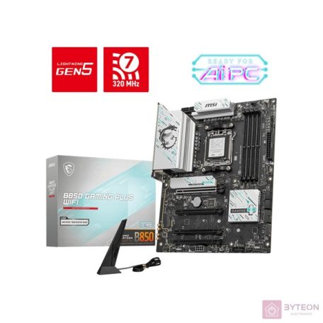 MSI B850 GAMING PLUS WIFI Mainboard AM5 M.2/WIFI7/BT/DP/USB-C