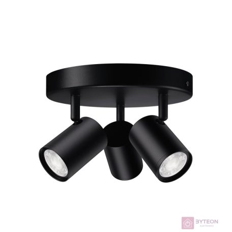 WiZ IMAGEO 3er Spots Deckenleuchte Tunable White&Color 1035lm Schwarz Einzelpac