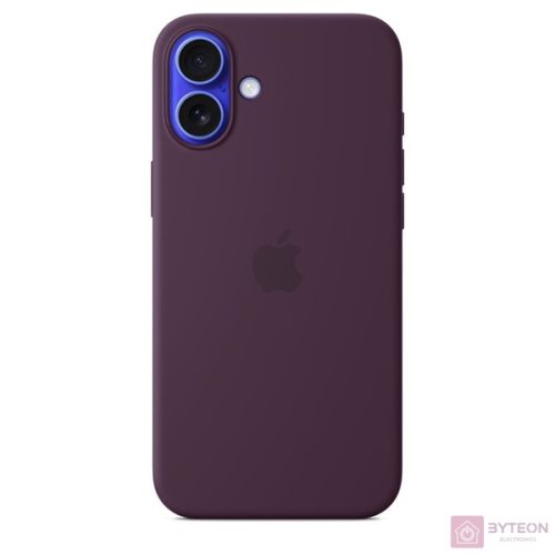 Apple Original iPhone 16 Plus Silikon Case mit MagSafe - Pflaume