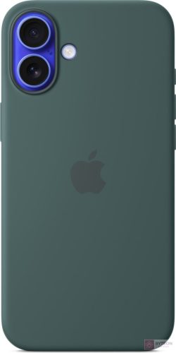 Apple Original iPhone 16 Plus Silikon Case mit MagSafe - Seegrün